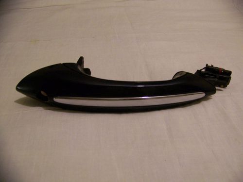 2009-12 bmw 750li left front door outside handle only without carrier dark blue