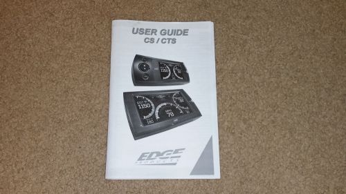 Edge cs/cts user guide
