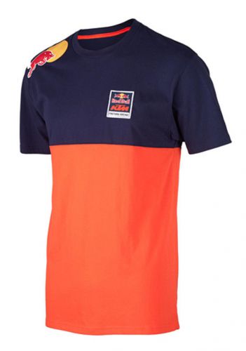 New ktm factory race team tee t-shirt size 2xl navy/orange urb1561906