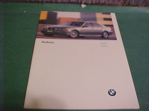 1997 bmw 5 series 528i 540i dealer brochure/book