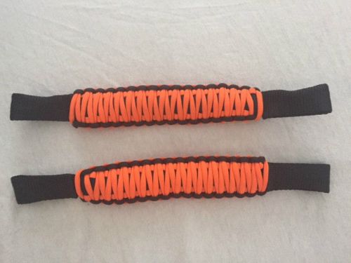 Trek armor paracord grab handle or head rest set jeep wrangler - pair - new