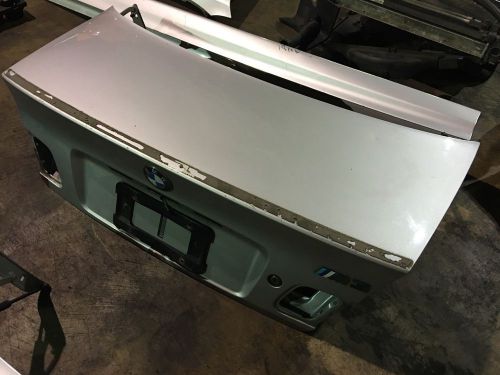 2001-2006 bmw e46 m3 titanium silver tiag rear trunk lid complete oem