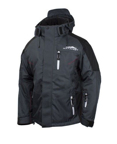Katahdin gear men&#039;s apex jacket gray large