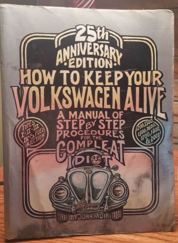 25th anniversary 90s volkswagon book how to keep your vw alive