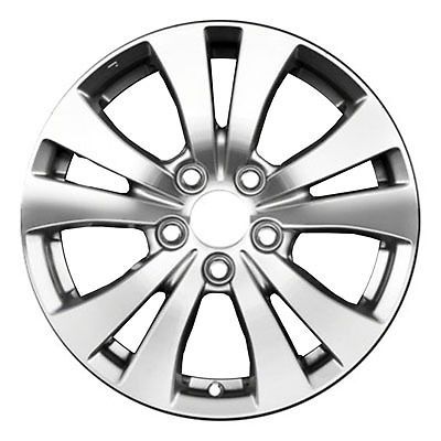 64057 factory, oem 17x7 alloy wheel lilac silver with a machined face