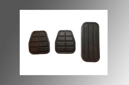 Manual pedal rubber set 3 pcs for vw mk2 mk3 golf transporter t4 van camper new