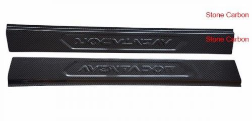Dry carbon side skirt 2pcs made by autoclave glossy finish for aventador lp700
