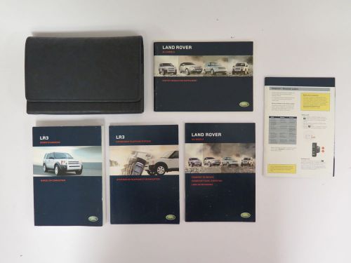 2006 land rover lr3 owners manual book