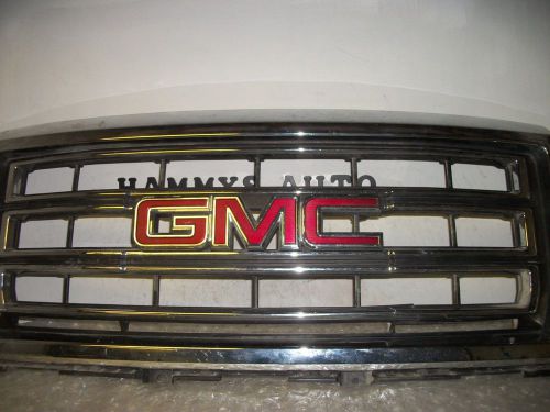 Gmc sierra front grille grill 14 15 16 2014 2015 2016  used