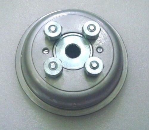 Vespa vbb rear brake drum rear hub 8 inches with nuts &amp; washers brand new v2234