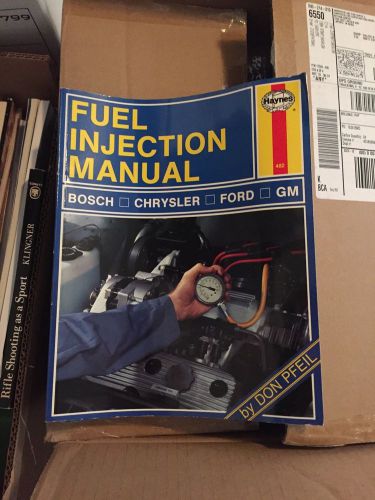 Haynes 482 fuel injection manual bosch chrysler gm ford auto repair book