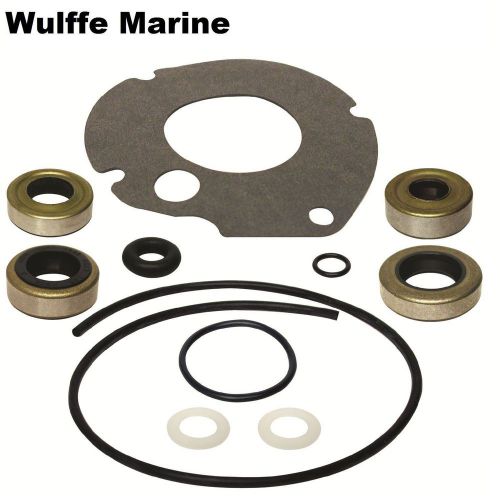 Lower unit gear case seal kit for johnson evinrude 5.5, 6, 7.5 hp replcs 18-2679