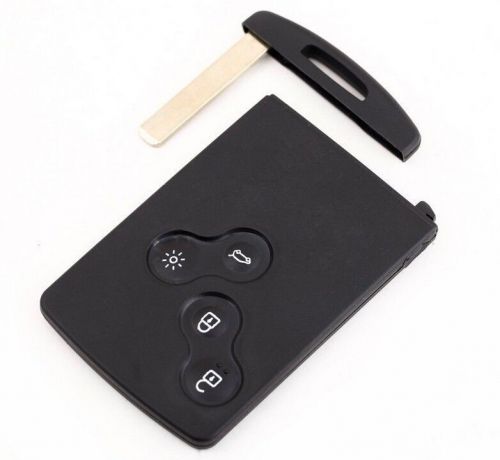 Smart remote key 4 buttons 434mhz pcf7952 chip for renault clio4 captur