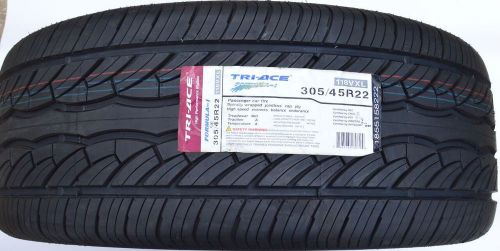(2) *new* 305/45r22 tri-ace ultra high performance formula 1 tire 305 45 r22