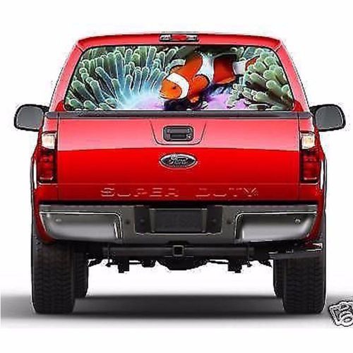 Mg9115 fish life window truck tint decal fit ford chevrolet dodge metro graphics