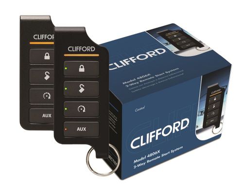 New clifford 4806x remote star keyless entry system by viper 4806 starter sale