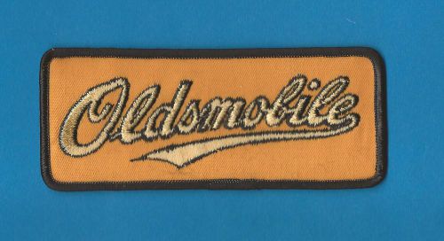 Rare vintage 1970&#039;s pontiac oldsmobile iron on car club jacket hat patch crest