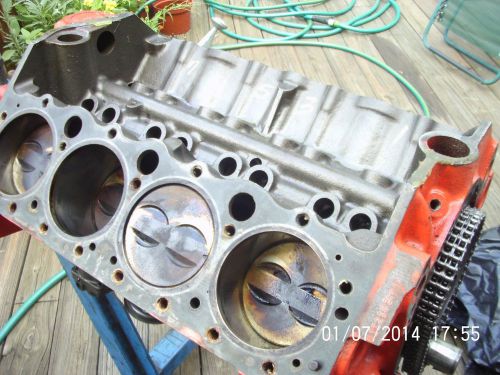 1955 chevy 265 v8 .040 over short block 3703524 a195 date code