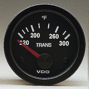 Vdo 310-111 vision transmission temperature gauge 2-1/16&#034;