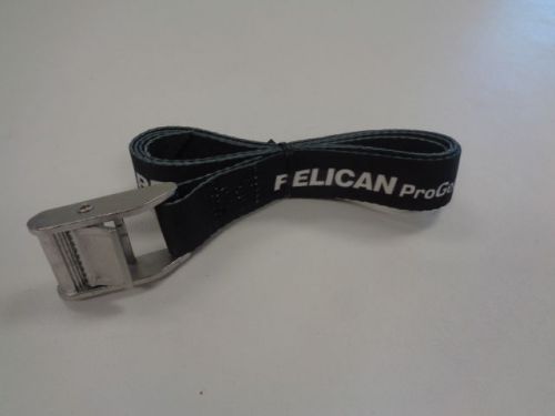 Pelican pro gear cooler strap 4&#039; ft black / white marine boat