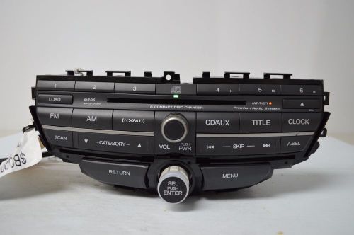 08 09 10 11 12 honda accord radio 6 disc cd player primium tested a32#017