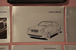Mercedes benz clk 430 owner&#039;s manual set / books - 1999 model year w208 2003