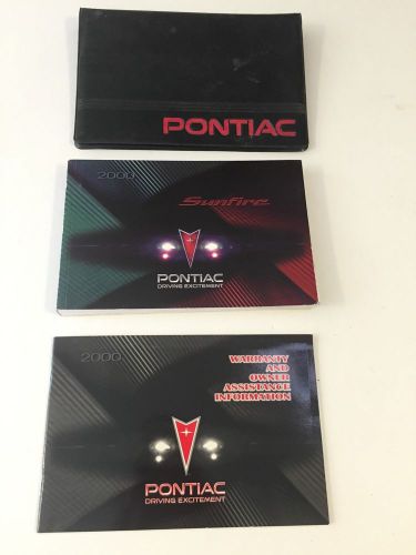 2000 pontiac sunfire owners manual
