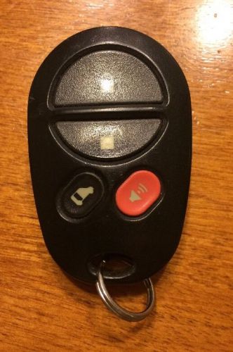 Toyota sienna 4 button keyless entry remote w/ slide door