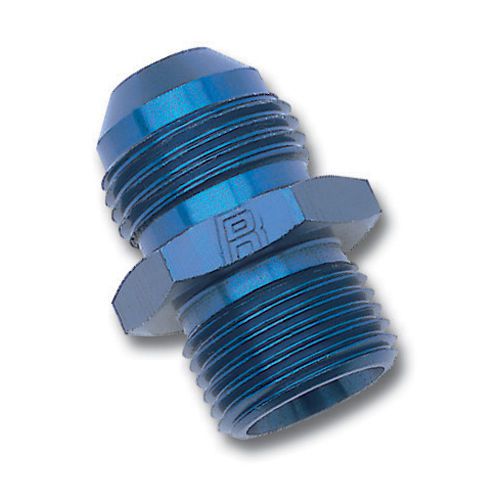 Russell 670540 an adapter fitting -6 an male to m18 x 1.5 male straight blue