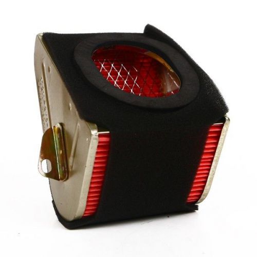 Motorcycle air filter for scooter go kart triangle style gy6 125 150cc triangle