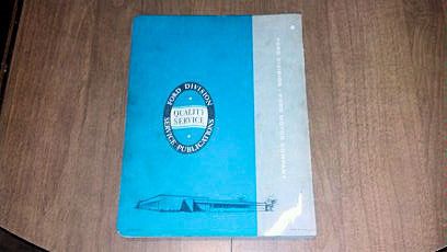 Ford thunderbird 1961 factory shop manual