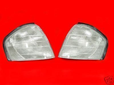 Usa depo 94-00 mercedes w202 c class clear corner lights free ship!