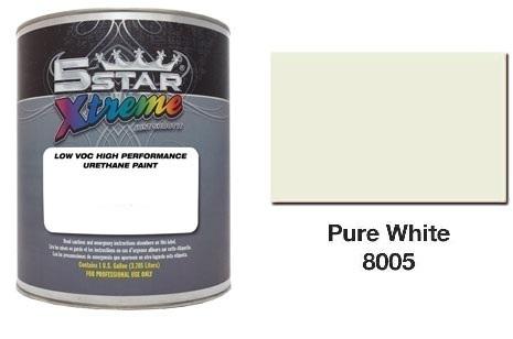 5 star xtreme pure white urethane paint kit - 8005