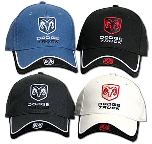 Dodge truck ram head tag baseball cap - hats