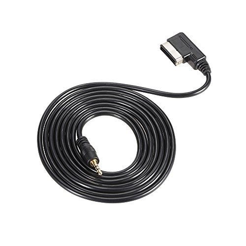Turnraise extra long 2 meter mdi ami mmi cable adapter connect ipod iphone mini