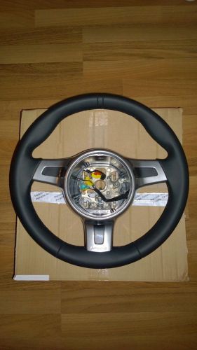 Porsche sport design leather steering wheel