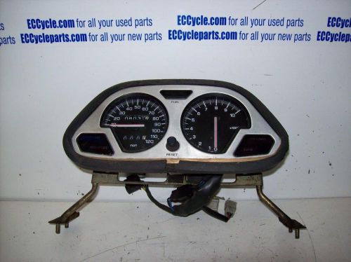 96 yamaha v max 600 speedometer gauges w / indicator lights &amp; bracket d20
