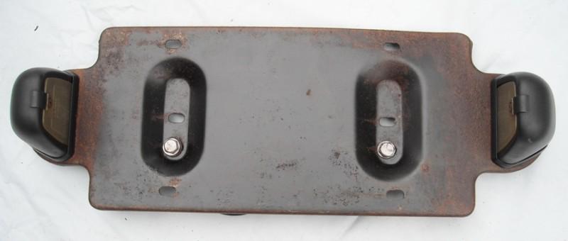 Mg mgb  license plate bracket  with lights [1973]   