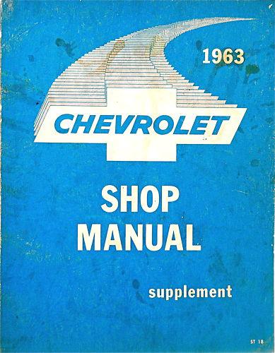 1963 chevrolet shop manual