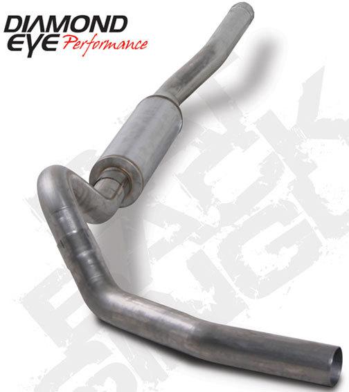 Diamond eye exhaust- 06-07 chevy 4" stainless-cat back single
