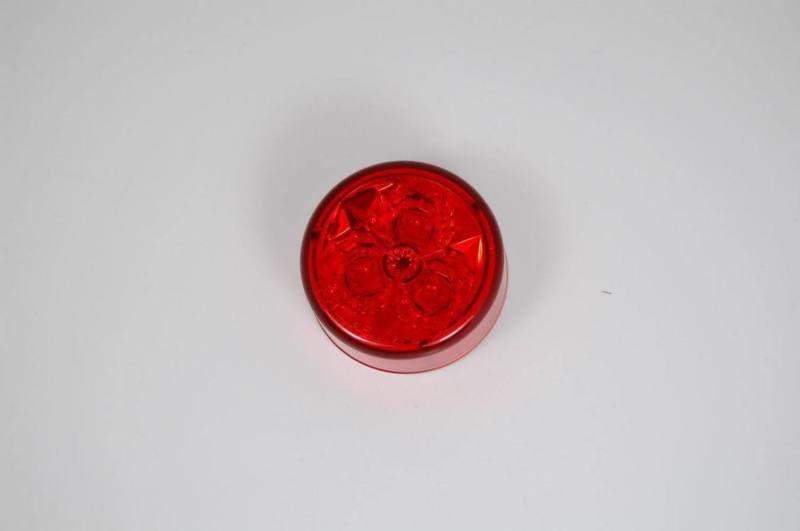 Led s,t,t and clearance lights 2" round 3 square led(red/red)