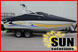 New  '05  h2x baja boat cover surlast vacuhold