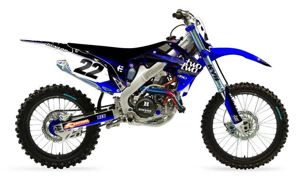 Factory effex two two motorsports limited graphic kit for honda crf250 crf450