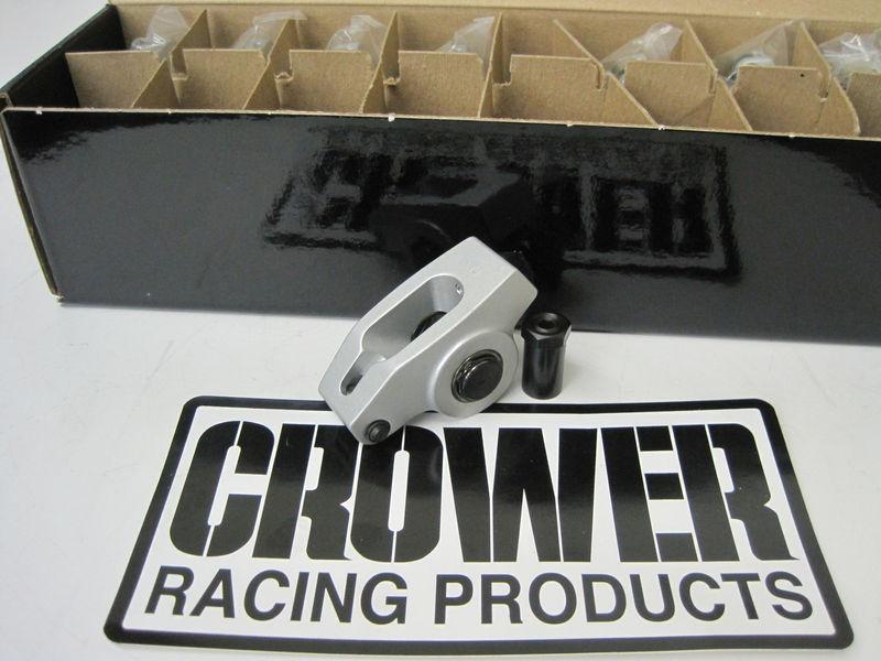 Crower chevrolet 1.5 ratio 7/16 stud aluminum rockers new (l@@k)