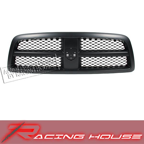 09-11 dodge ram 1500 laramie front black grille grill assembly new replacement