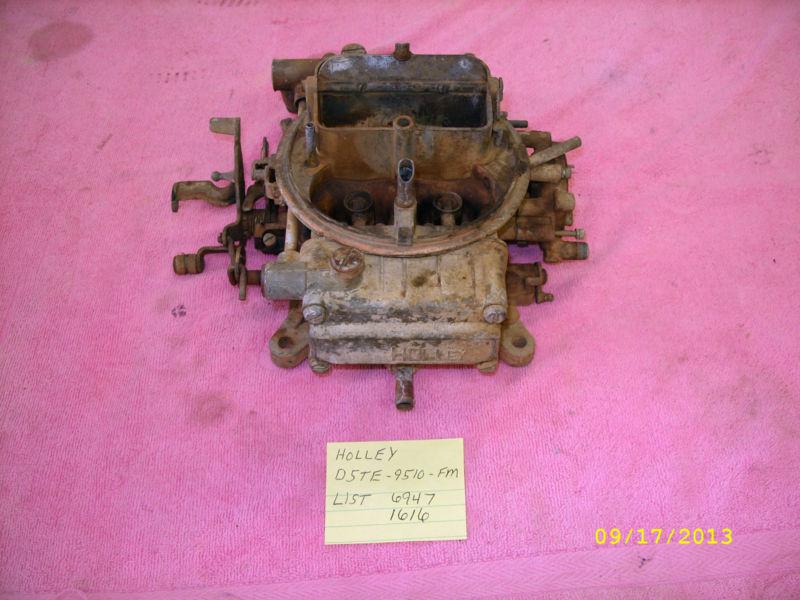Holley 4v carburetor list 6947 1616 ford dodge chevy amc hot rod rat rod