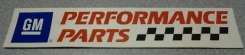 10 gm performance parts nascar decals / stickers - oem - lot of 10