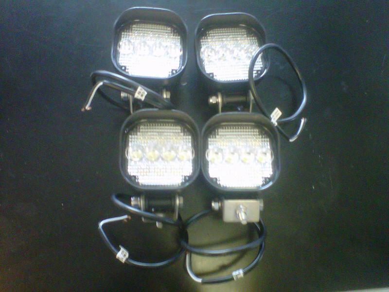 4 light set of 10 led tow truck lights,new! set for rollback work trucks towing