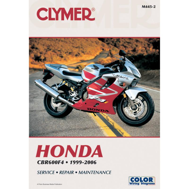 Clymer m445-2 repair service manual honda cbr600f4/f4i/f/f sport 1999-2006