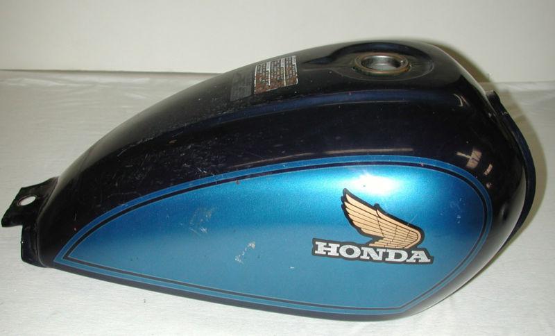 Honda cma 400 2-tone blue motorcycle fuel gas tank